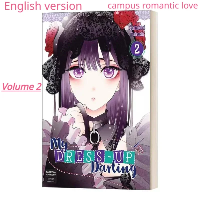 

New Books Anime My Dress-Up Darling Volume 2 Japanese Teen Love Romantic Comedy Manga Comic Book English Popular Manga