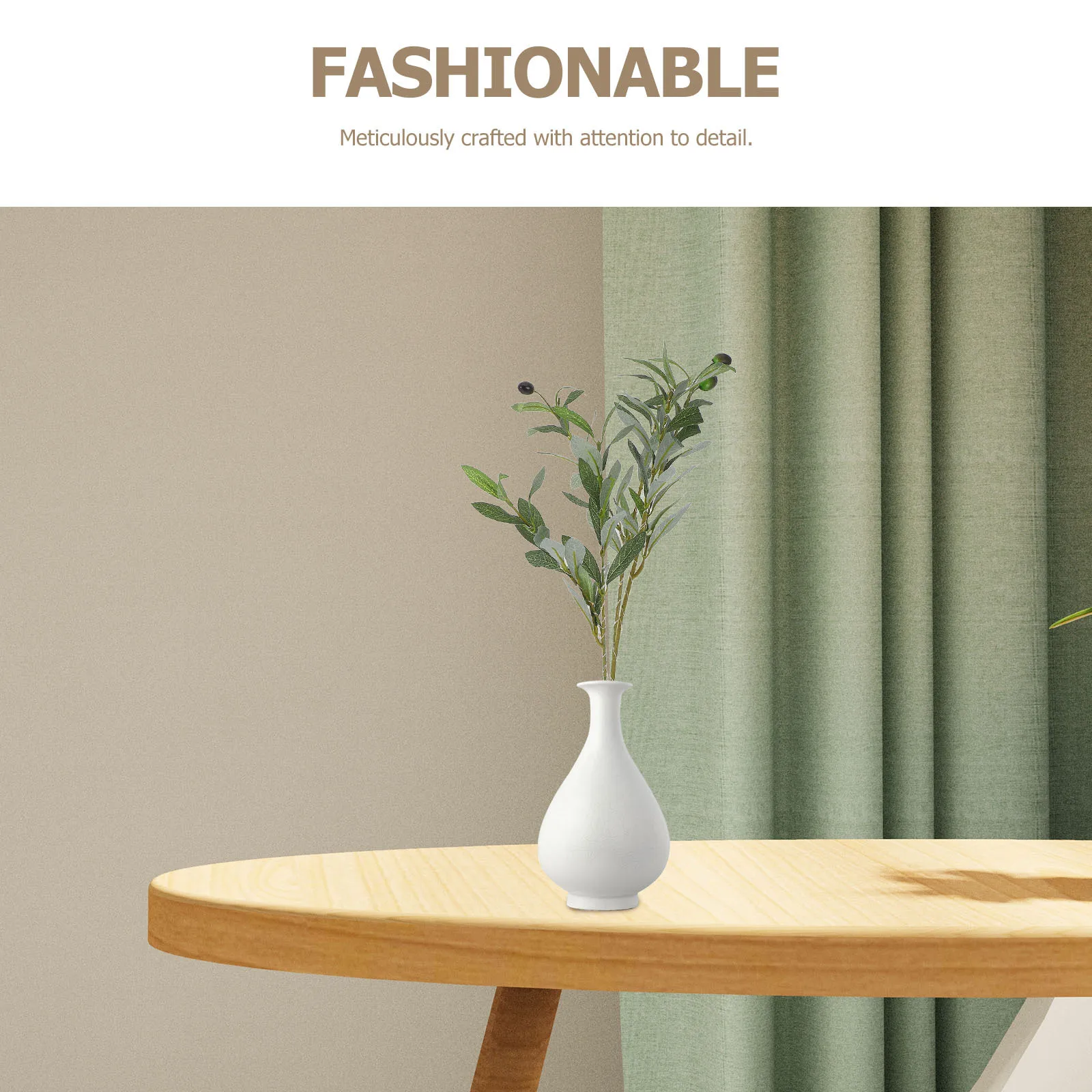 فروع زيتون صناعية واقعية، أضواء LED صناعية، مزهرية شجرة زيتون داخلية، مصباح ديكور، ضوء ليلي، سيقان خضراء #5