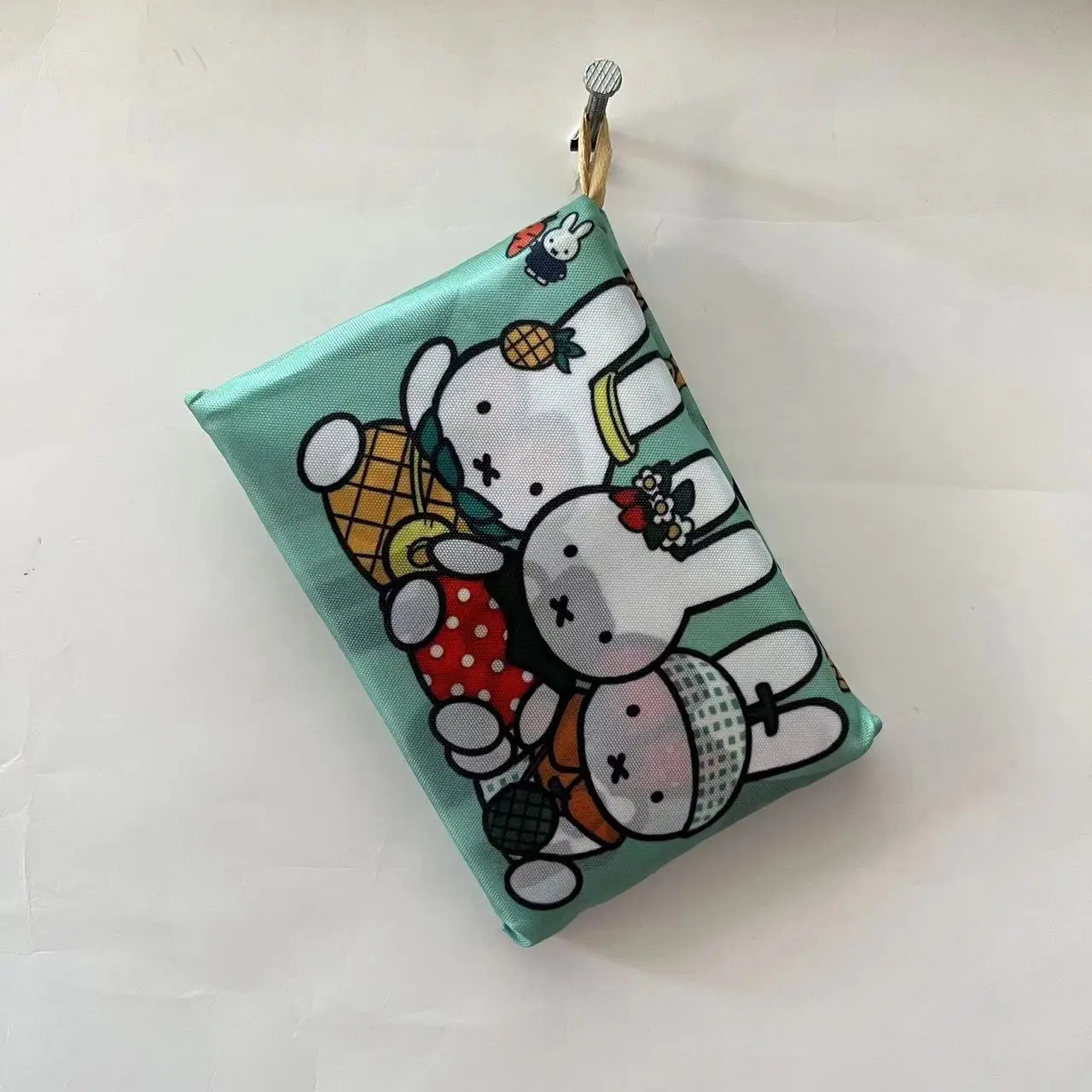 Sacola de Compras Dobrável Portátil de Tecido Guarda-Chuva MIFFY para Vegetais e Compras, Bolsa Portátil Dobrável, Presente de Aniversário