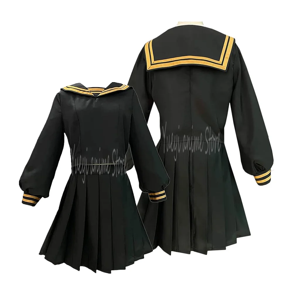 Anime Cosplay Yuzuha Shiba Costume School JK Uniform suit Halloween Party cos customized