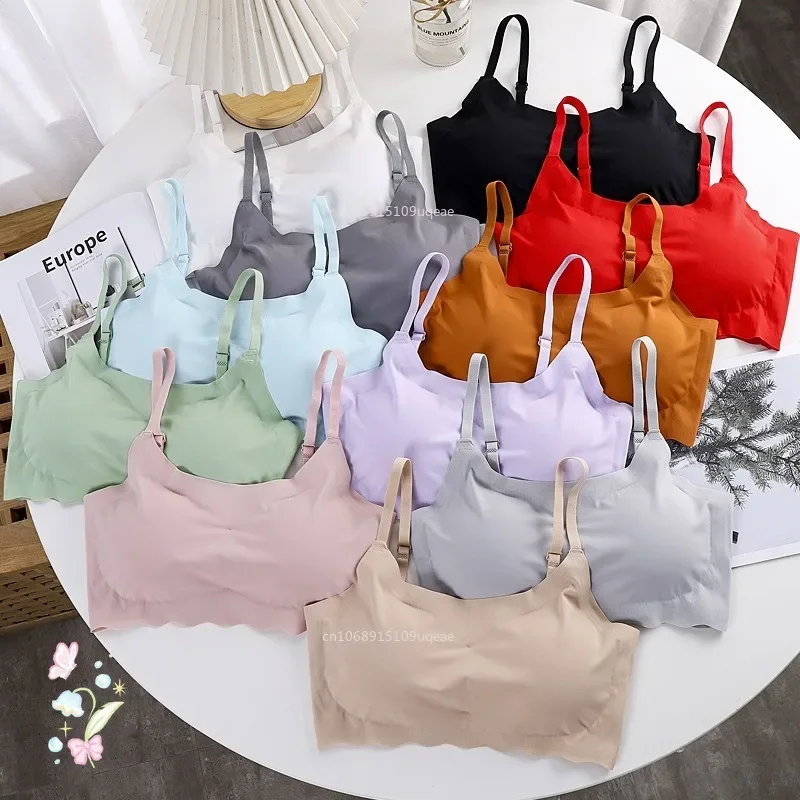 Ice Silk Bra Seamle…