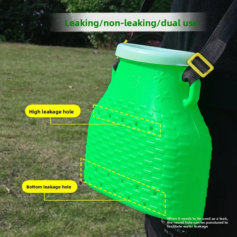 

LTT plastic fish basket thickened plastic outdoor fish basket fish shrimp back basket