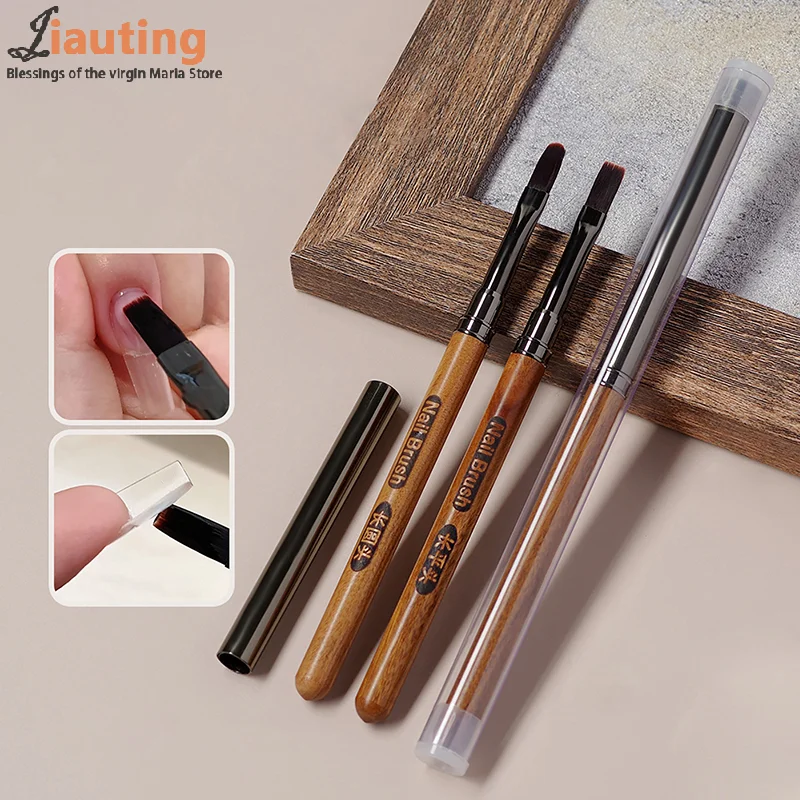 Nail Art Extended Brush Handle Nail Liner Brush Stripe Pattern Painting Brush Acrylic UV Gel Extension Gel Drawing Pen Brush