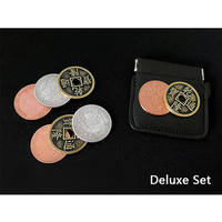 Ultimate CSB Deluxe Set by Oliver Magic Copper Silver Brass Coin Magic Tricks Coin Transposition Close Up Illusion Magia Gimmick