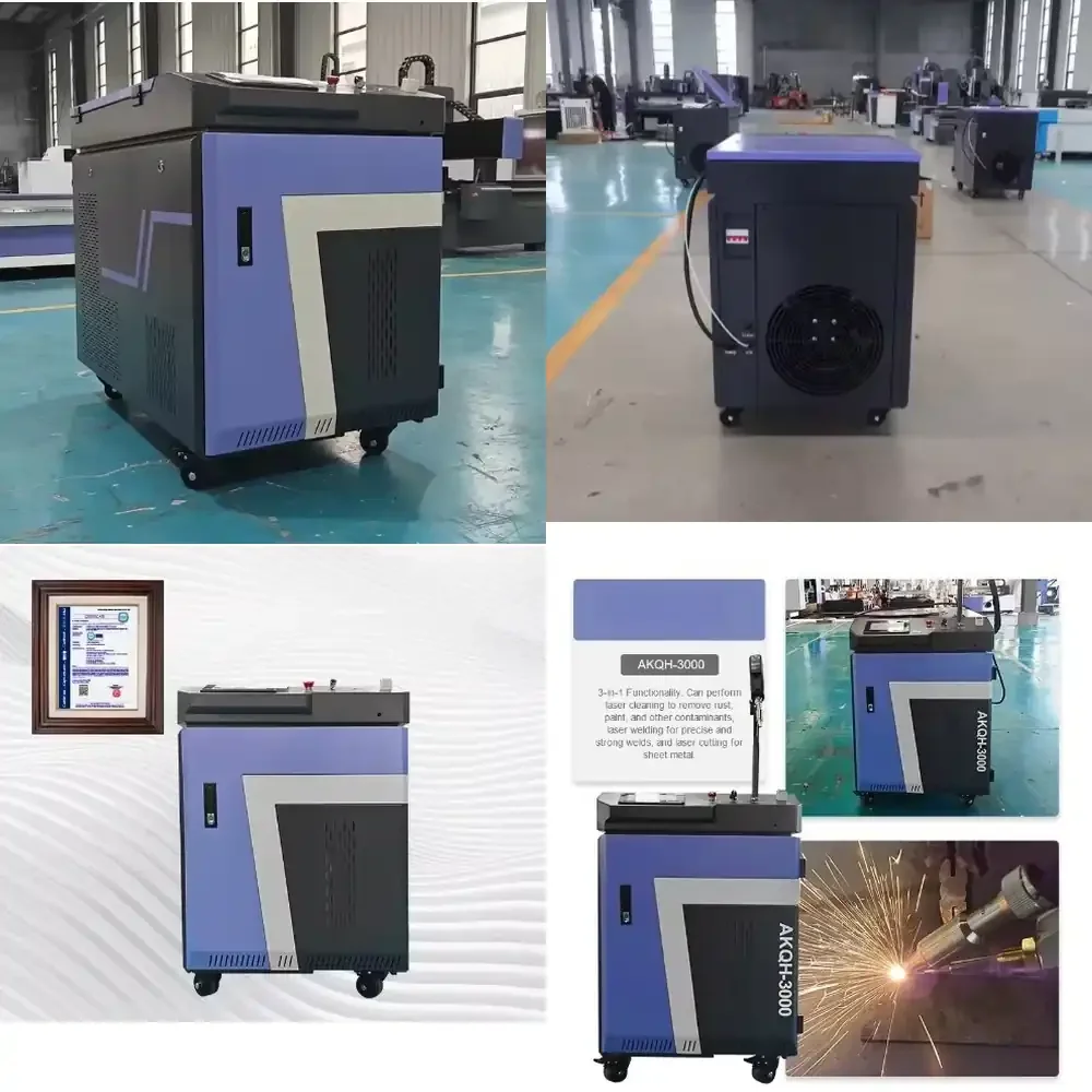Rust Remover 500w 300w Cleaner Portable Pulse Cleaning Machine