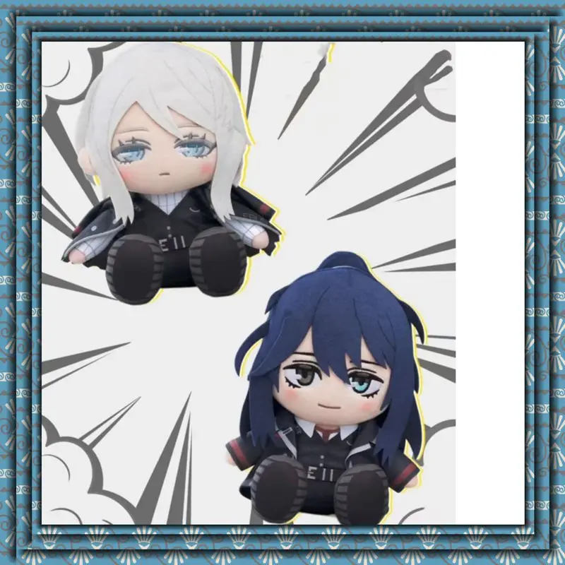 Faust Limbus Company Sitting Plush Doll High Appearance Anime Fan Merch Stuffed Toy Collectible For Anime Enthusiasts Gift