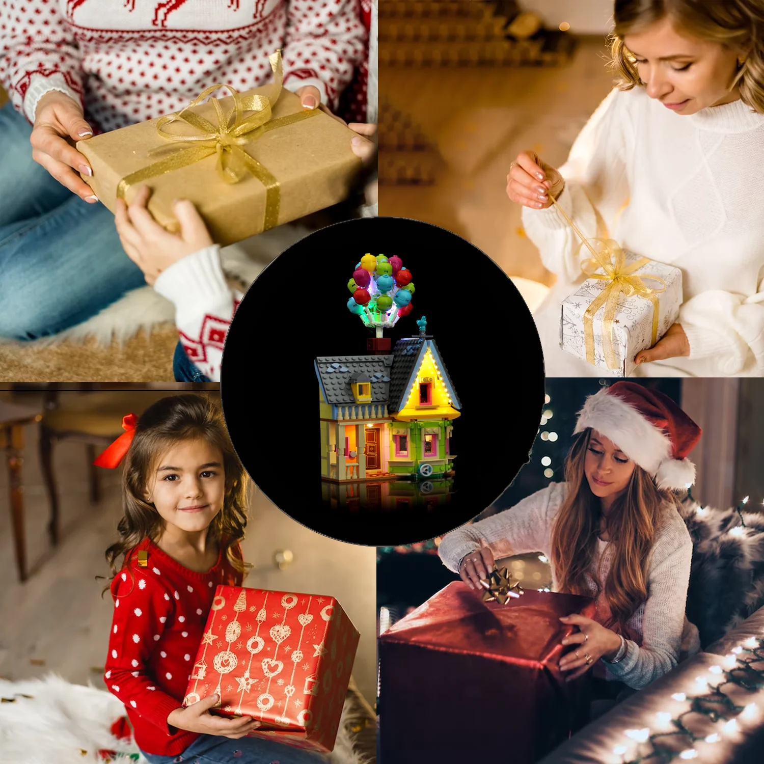 LYBMTWF Kit di illuminazione a LED compatibile con il modello Lego 43217 Disney e Pixar 'Up' House (NON includere i mattoni del modello)