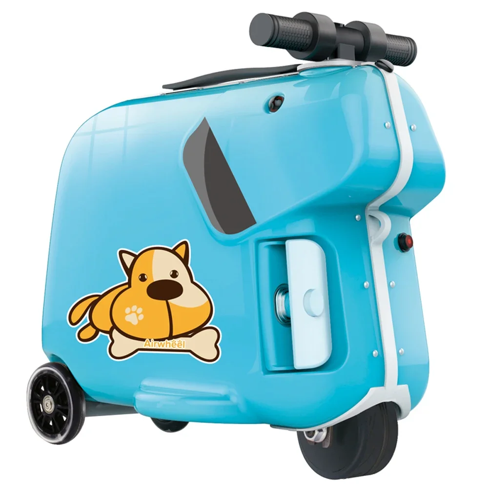 

Childish Rideable e scooter suitcase SQ3 2024 new arrive kids ride on smart luggage with music player carry on luggage