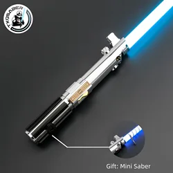 TXQSABER Anakin E17 Lightsaber Toys Laser Pixel RGB Smooth Swing Metal Hilt With Blade Proffie