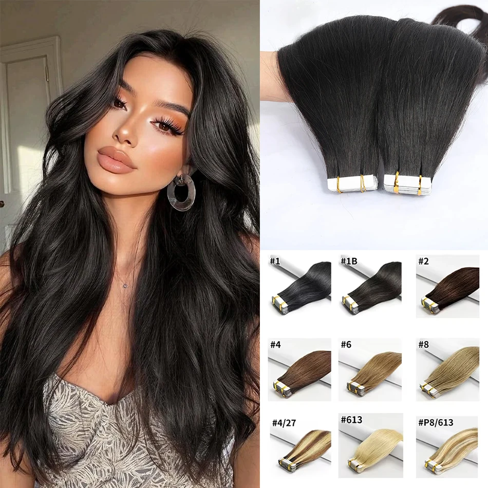 seamless-tape-in-hair-extensions-natural-human-hair-skin-weft-tape-on-50g-22-24-26-length-easy-installation-hair-extensions