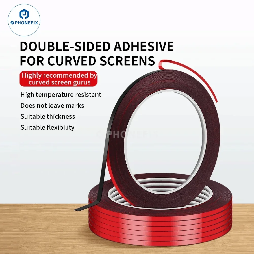 10M Mobile Double Sided Adhesive Tape for Phone Repair Tablet Sponge Side Adhesive LCD Screen Back Cover Sealing Stick Tool Set