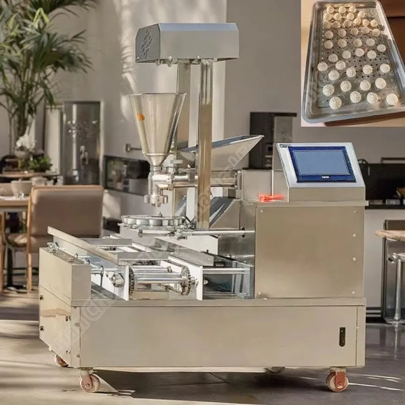

2025Automatic Small Momo Making Machine Steam Bun Maker Machine Bun Bread Making Machine