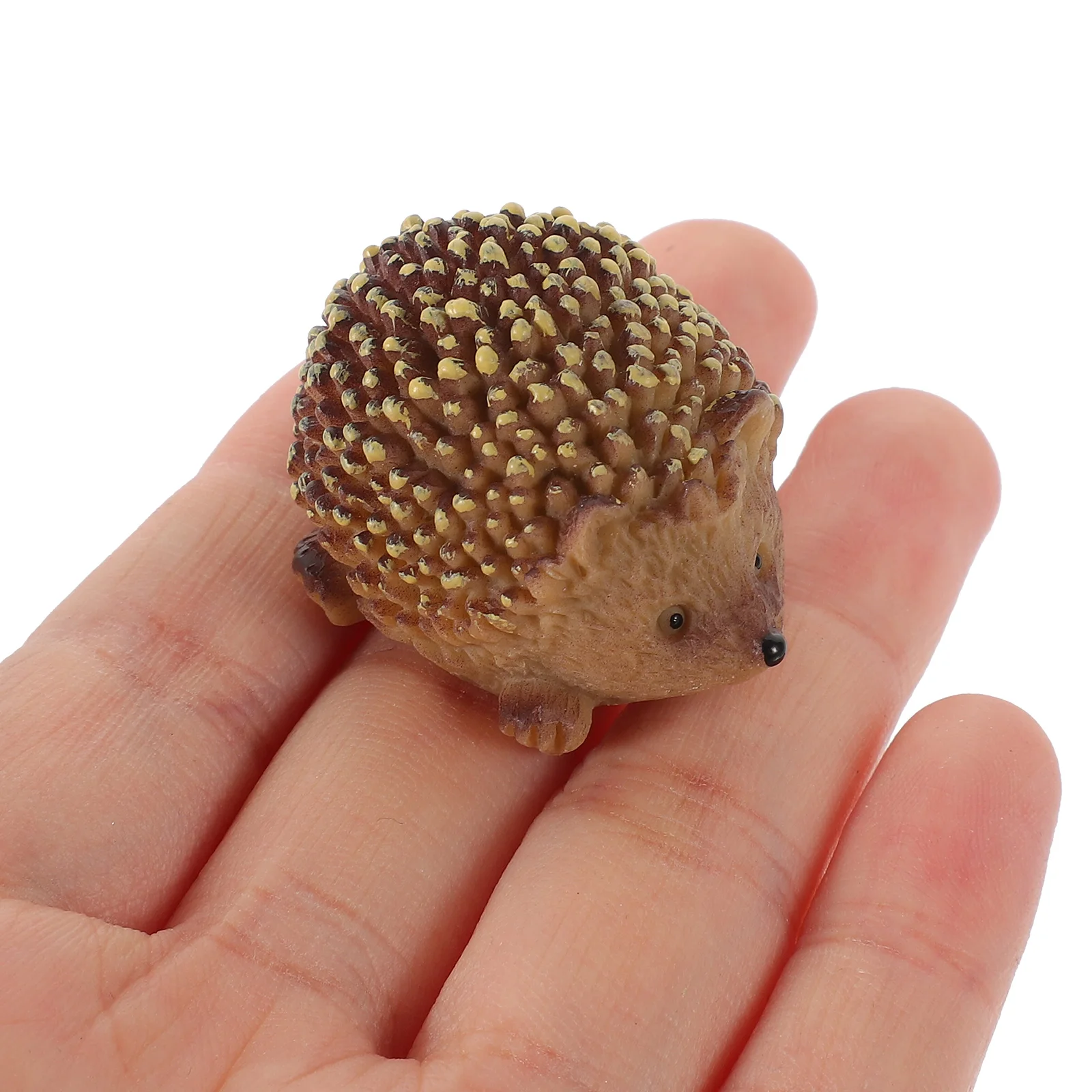 

1 Set Resin Hedgehog Mushroom Figurines Garden Decor Fairy Landscape Ornaments Miniature Statues For Yard Pond Home Small Animal