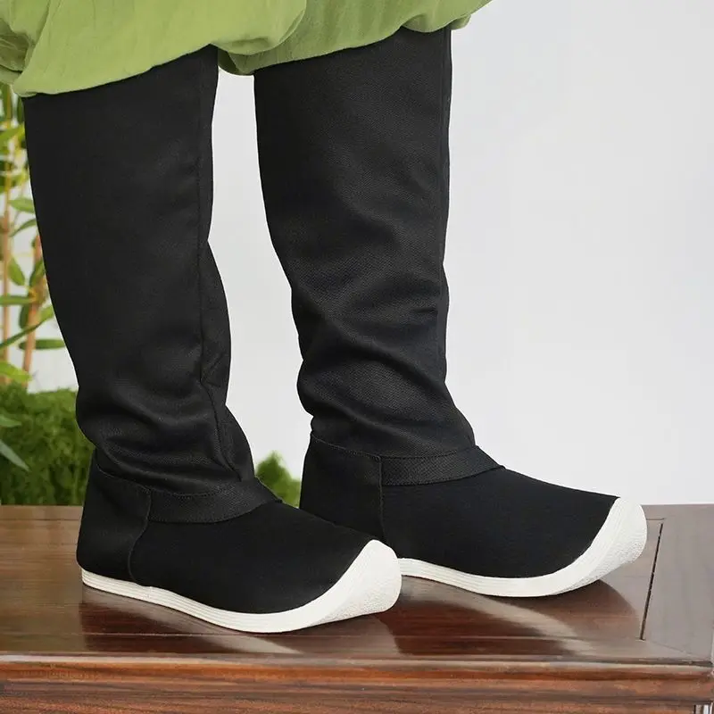 Ancient Hanfu Boots For Both Men And Women, Summer Long Boots, Soap Boots, Flying Fish Clothing, Ancient Style Long And Simple