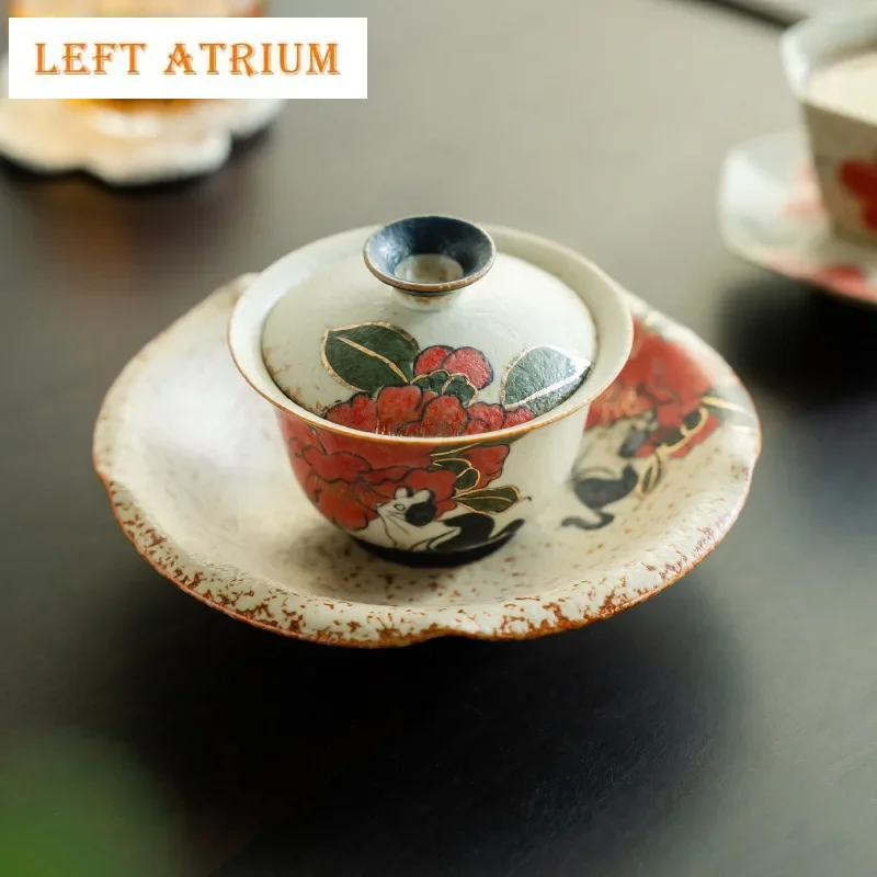 150ml-peint-a-la-main-camelia-bleu-et-blanc-silex-rouge-gaiwan-the-tureen-bol-a-the-avec-couvercle-kit-theiere-couverture-bol-service-a-the-cadeau