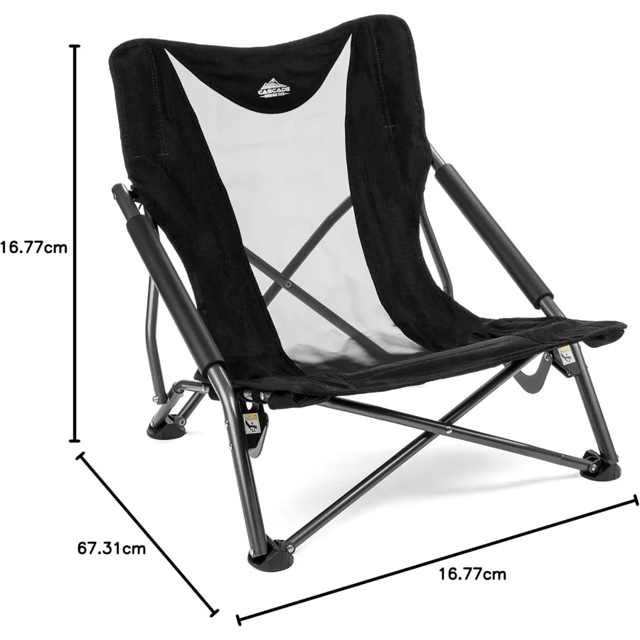 Sedia da campeggio pieghevole per campeggio Spiaggia Picnic Barbecues Eventi sportivi con borsa per il trasporto Design leggero e portatile per pubblicità all'aperto