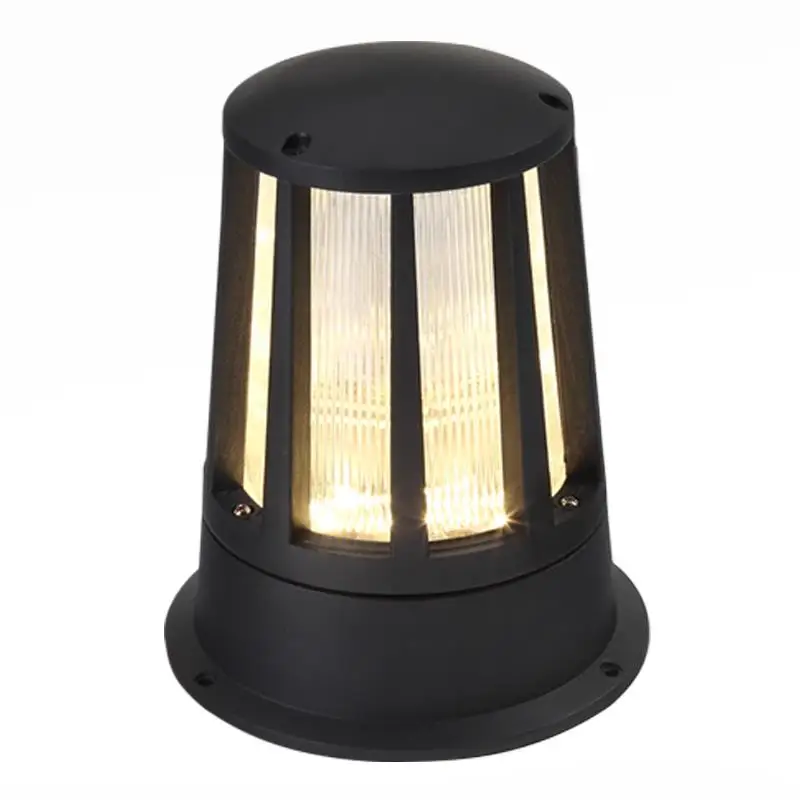 Outdoor Garten Weg Poller Licht Aluminium Led AC Powered IP54 Wasserdichte Rasen Lampe