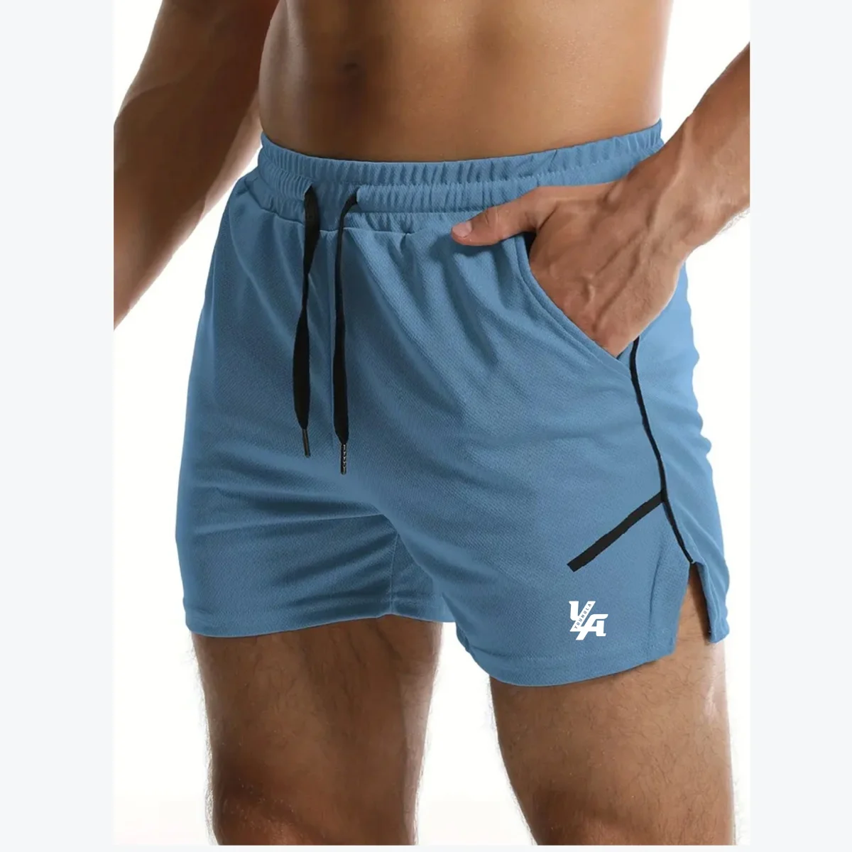 YA summer2025 deportes nuevos pantalones cortos de fitness de malla de secado rápido transpirable pantalones cortos de entrenamiento de baloncesto pantalones casuales de playa gimnasio