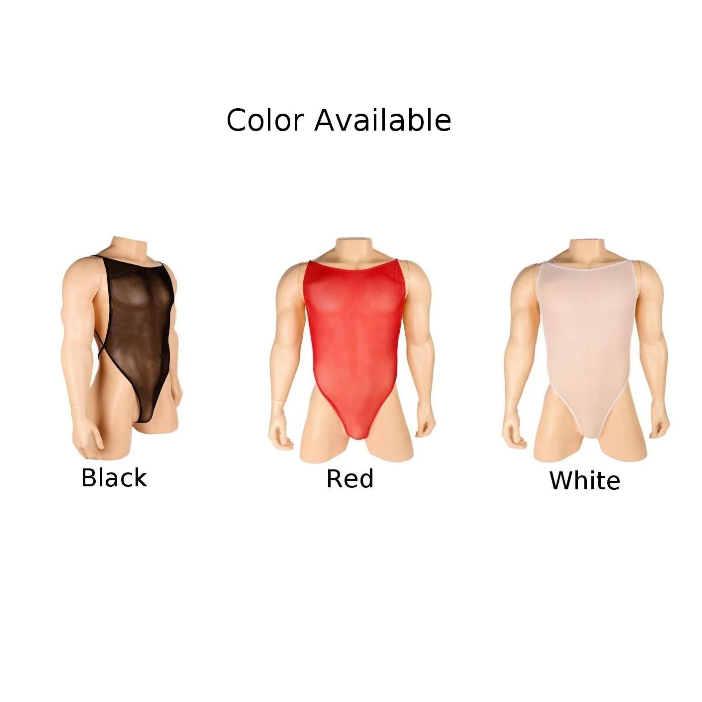 Mens Sexy Open Crotch Jumpsuit Mesh See Through Sissy Hollow Bodysuit T Back Stretch Leotard Underwear Gays Exotic Lingerie