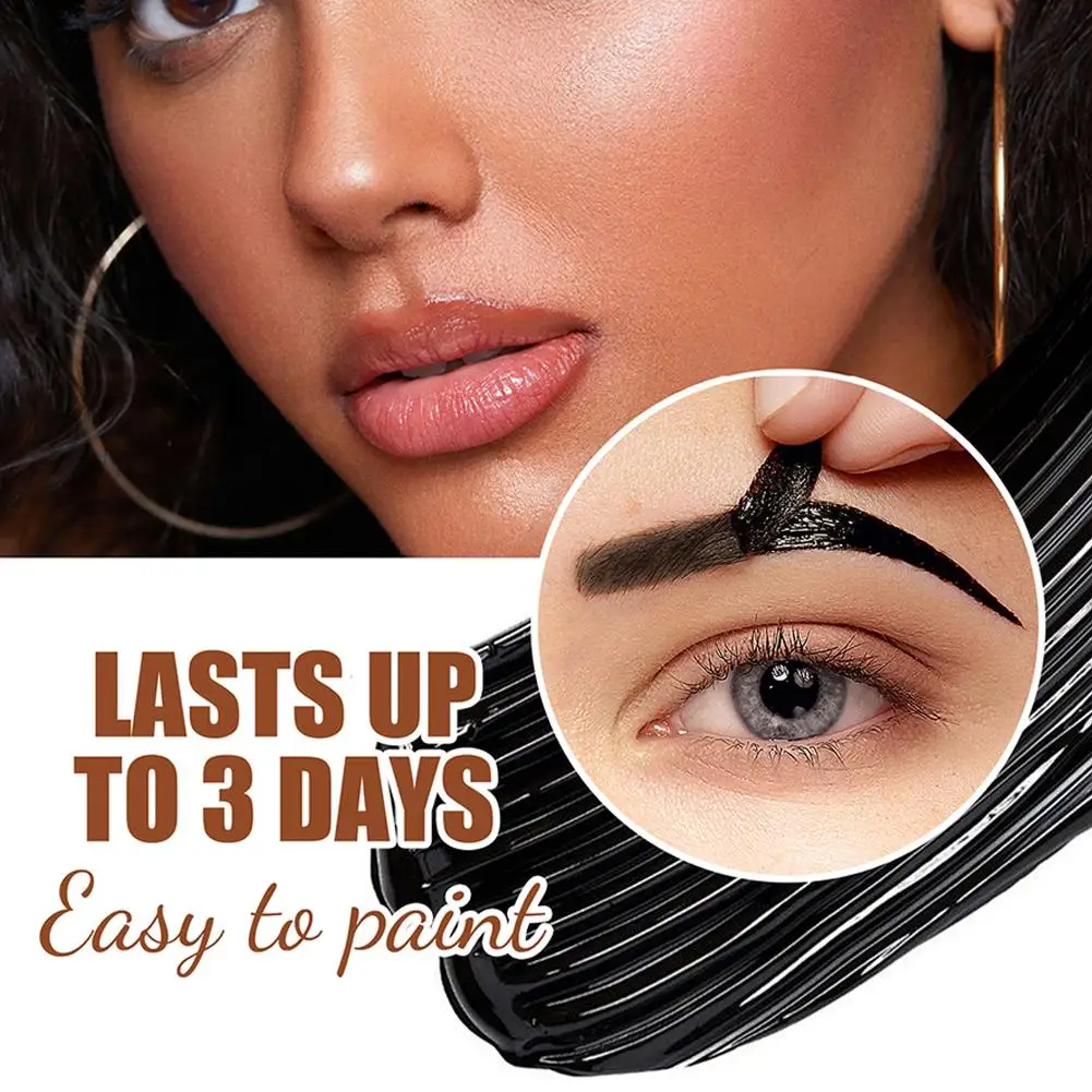 เจลเขียนคิ้วติดทนนานสำหรับผู้หญิง ชุดย้อมคิ้วแบบน้ำธรรมชาติ แห้งเร็ว ย้อมคิ้วแต่งหน้า เจลแต่งคิ้ว