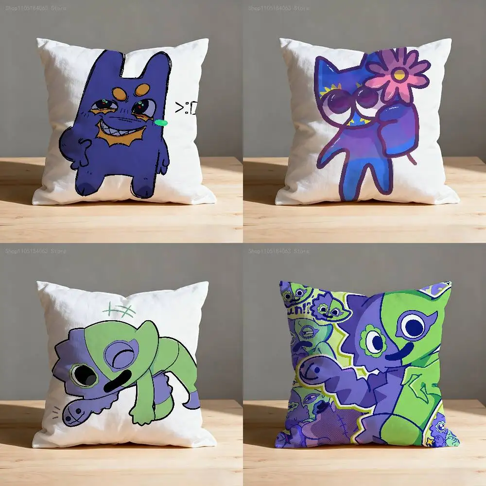 

G-Garten of B-Banban Flumbo Throw Pillow Case For 45x45cm 55x55cm 30x30cm Square Car Pillowcase Home Bedchamber Decor Gift