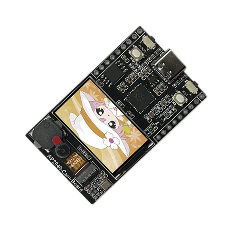 

Raspberry Pi Pico RP2040 Camera Bevelopment Board with 1.14inch LCD Module