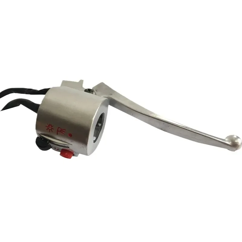 Motorcycle Handlebar Switch Assembly with Brake Lever and Seat Compatible with JIALING JH70 JH90 Scooter Turtle King