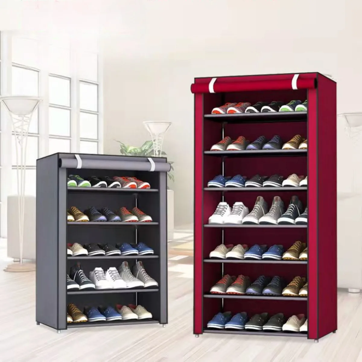 Dust Proof Shoes Rack Multi-layer Storage Shoes Shelf Hanger Organizer Shoe Holder Rack Shoe Organizer Home Storage Organization