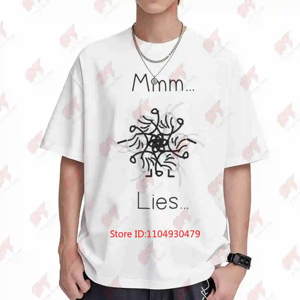 Pattern Mmm Lies Shallan Brandon Sanderson Oathbringer Stormlight Archive Cosmere Short Sleeve Tee 100% Cotton T-Shirt