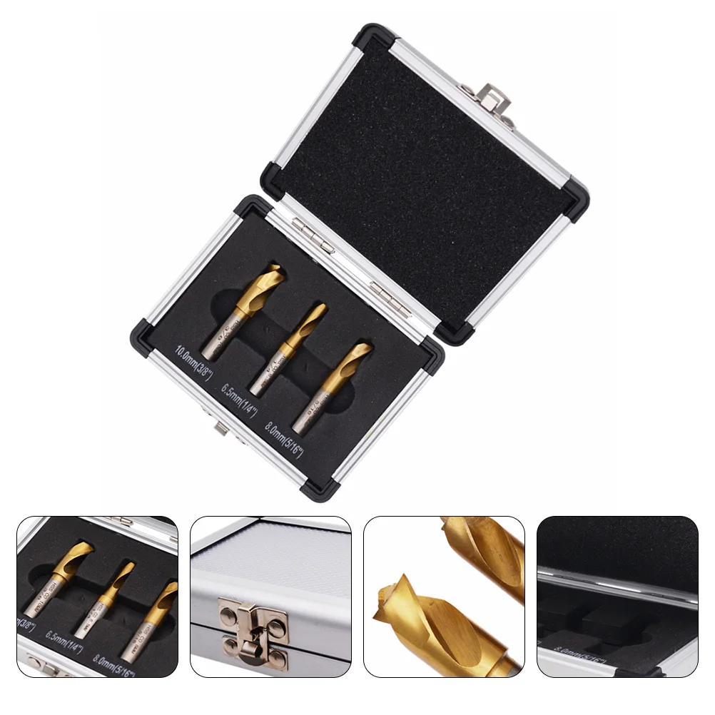 

1 set Cobalt Spot Welding Drill 6.5mm 8mm 10mm Bits Steel Remover Durable Practical DIY Tools Efficient Service
