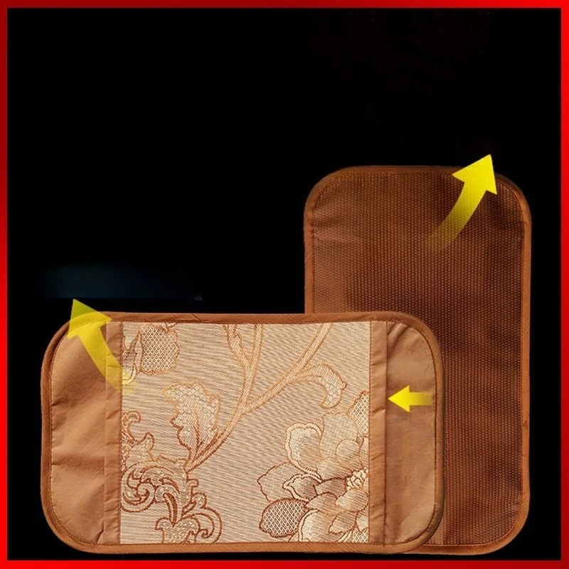 Funda de almohada estera de verano funda de almohada látex seda de hielo estera de almohada de vid fría