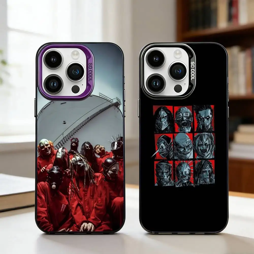 

S-Slipknot-es The E-End So Far Phone Case For iPhone17,16,15,14,13,12,11,Pro,MAX White Matte Shockproof Cover