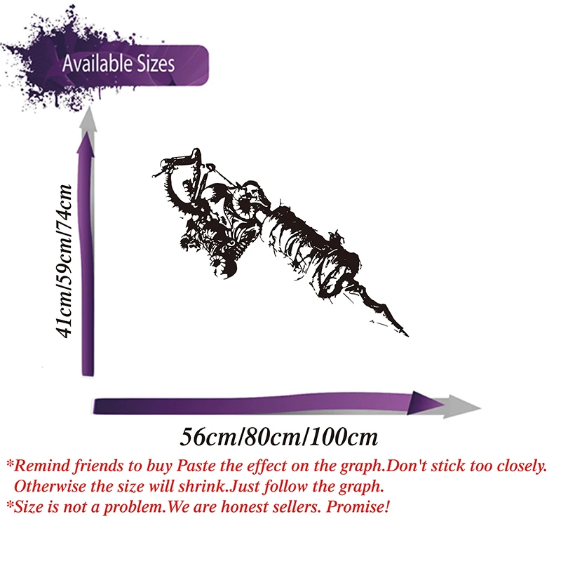 Large Tattoo Gun Machine Ink Body Wall Sticker Tattoo Salon Beauty Studio Wall Decal Vinyl Home Decor