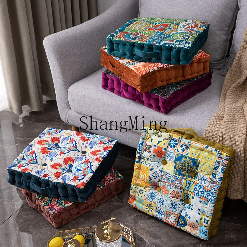 DSA floor cushion student thickened sofa floor futon lazy ground back against bay window cushion