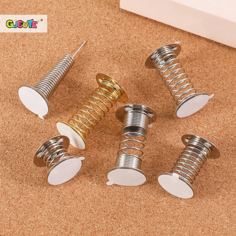 10pcs Dashboard Spring Base Toy Accessories 2.5cm Head Swing Dashboard Shaking DIY Replacement Springs Bases