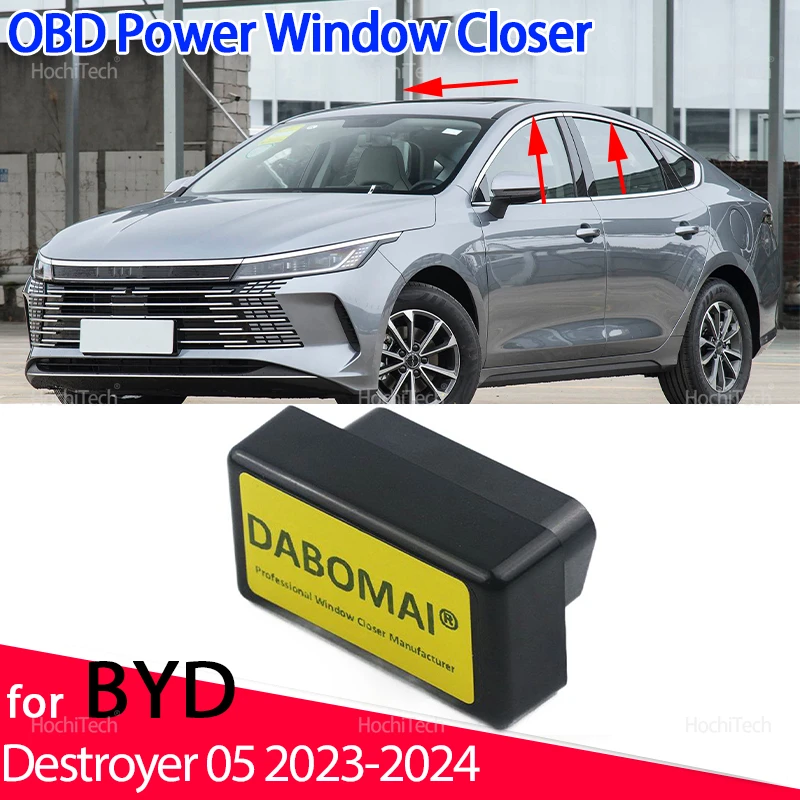 

For BYD Destroyer 05 Chazor King 2023-2024 Car OBD Automatic Window Lifter Closer Sunroof Modification Controller Accessories