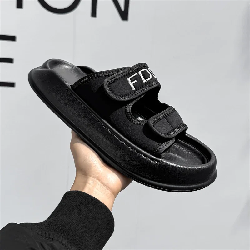 

Pop Slippers, Men's Sporty And Casual Beach Shoes, Anti-slip Dual-purpose Sandals For Work, Man Shoes