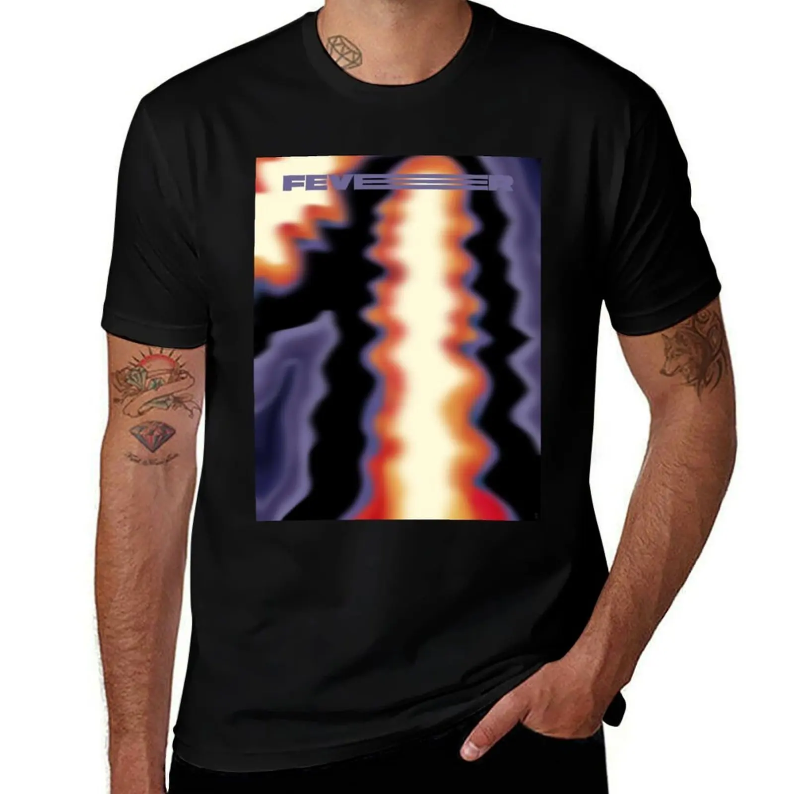 

Fever Ateez Album T-Shirt Luxury man new gifts and t-shirts graphic tee shirt Anime t-shirt mens graphic t-shirts