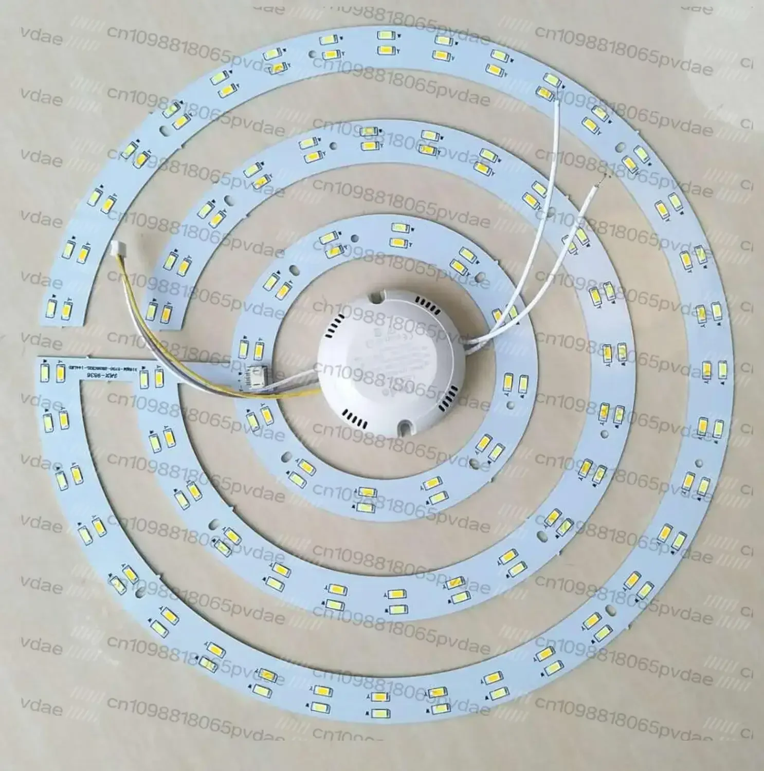 LED ceiling modification board Ring lamp module SMD light source Fan light Round core panel Power 36W