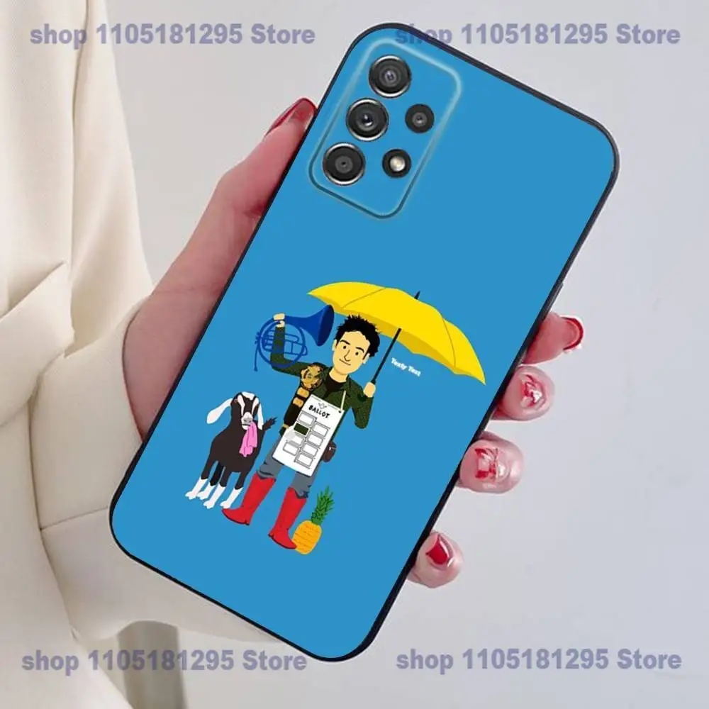 حافظة هاتف How I Met Your Mother Himym لهاتف Samsung S25,24,21,22,23,30,Ultra,20,Plus حافظة من السيليكون الناعم باللون الأسود