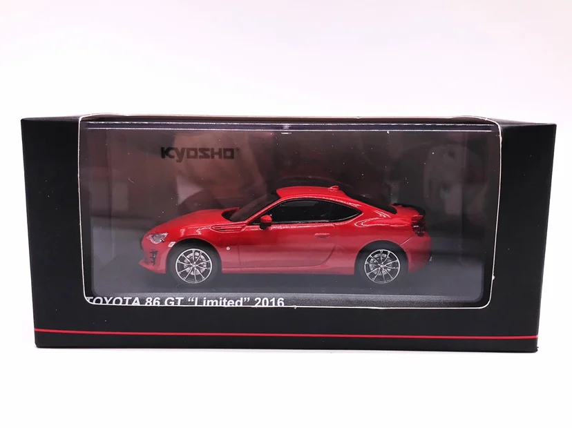 

Коллекция игрушечных украшений Kyosho 1:43 86 GT Limited 2016 из литого сплава