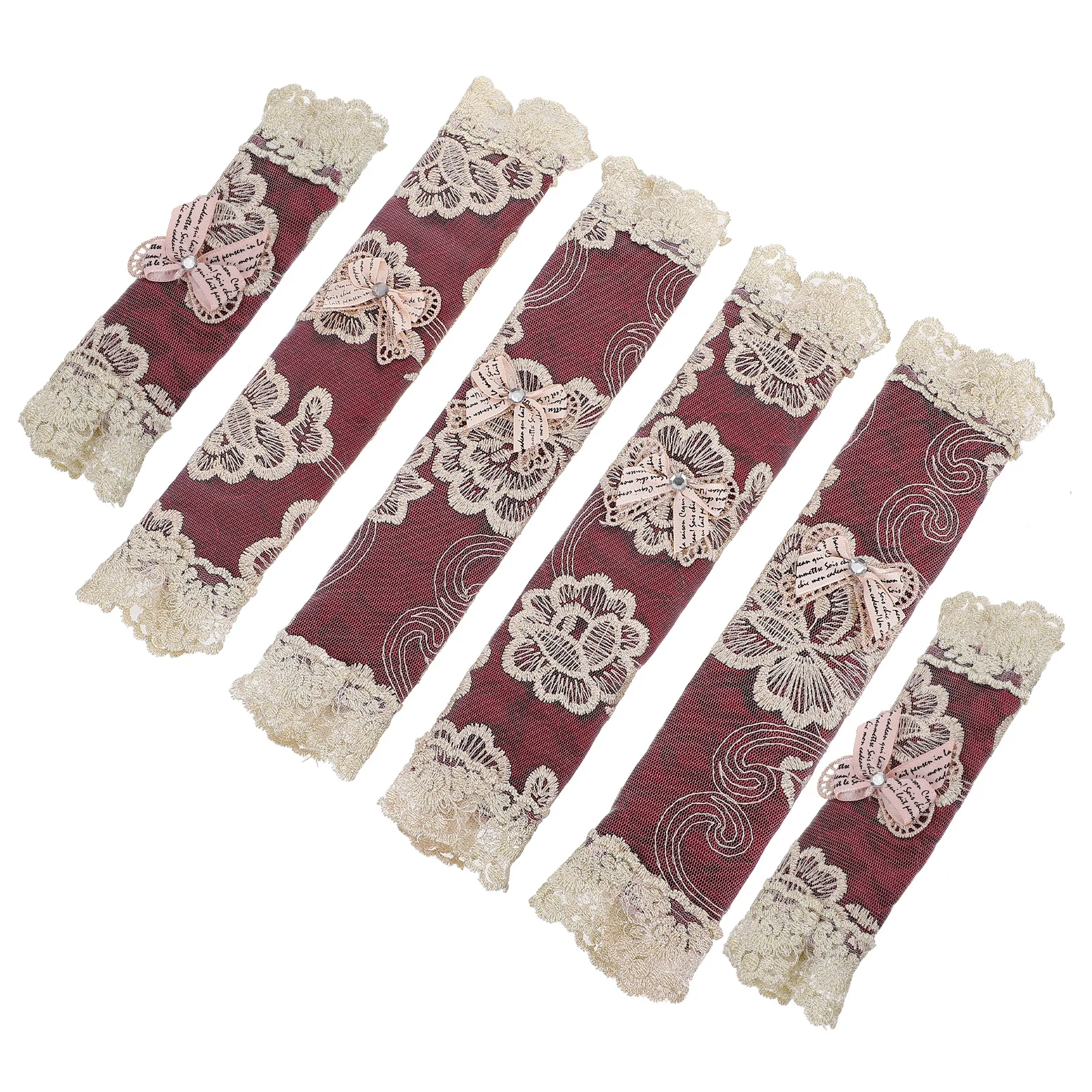 

6Pcs Dustproof Handle Covers Premium Kitchen Appliance Gloves for Refrigerator Microwave Oven Cabinet Dishwasher Handle