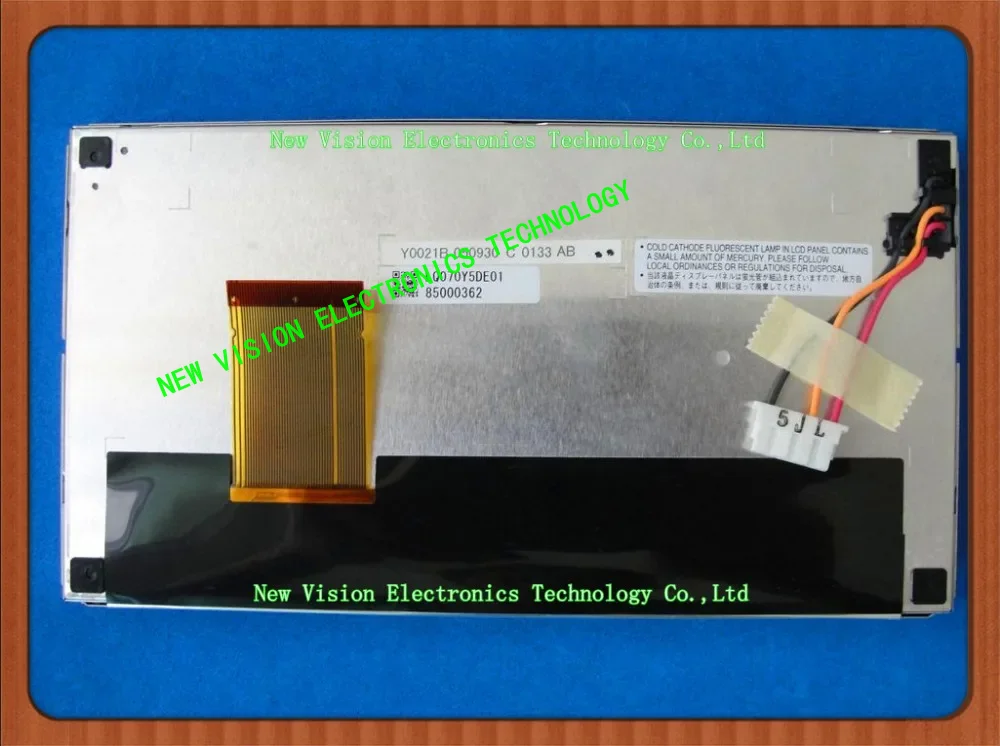 

LQ070Y5DE01 New Original 7 inch 800*480 LCD Display Panel for Landrover