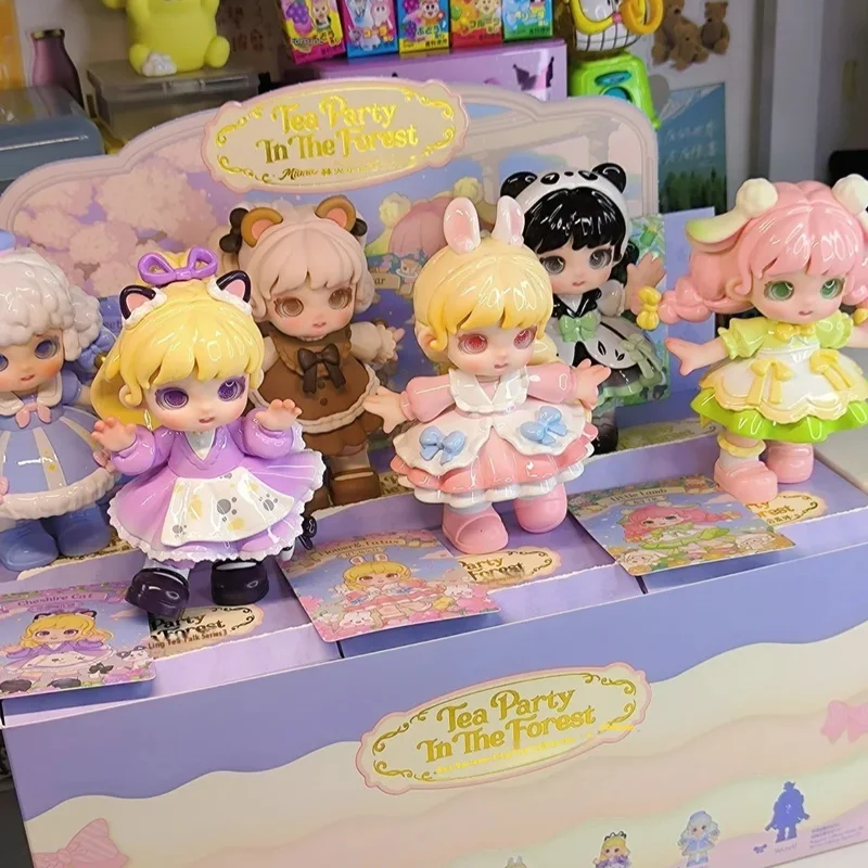 

Новая оригинальная серия Miana Tea Party In The Forest, слепая коробка, милая фигурка, модная игрушка, украшение для рабочего стола, подарки на день рождения