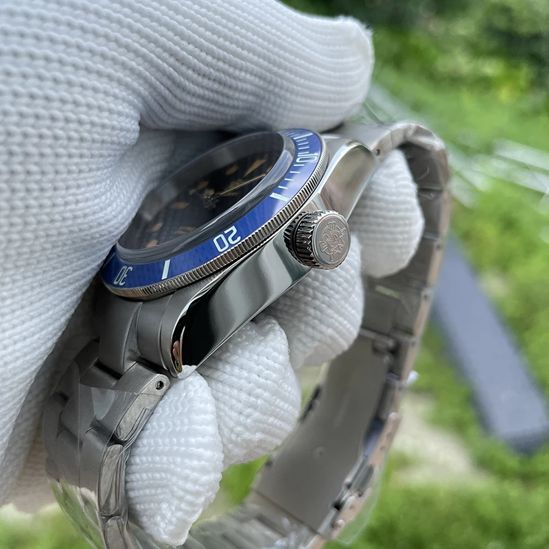 ساعات غواص رجالية من steel454 ساعة أوتوماتيكية 1000 متر ساعة يد ميكانيكية مقاومة للمياه C3 ساعة يد مضيئة من السيراميك الياقوت NH35