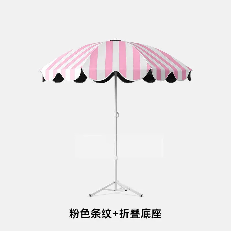 Zunchi Designer Large Sun Shade Umbrella, UV Protection Parasol for Beach Camping Patio Stall Advertising Home Stay Outdoor Use