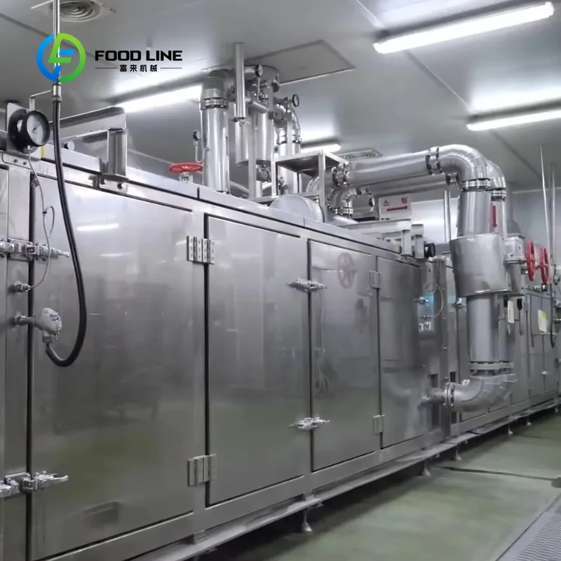 Instant Noodles Production Line High Precision Mixing Extruding Drying System Food Factory Processing Machine Customized