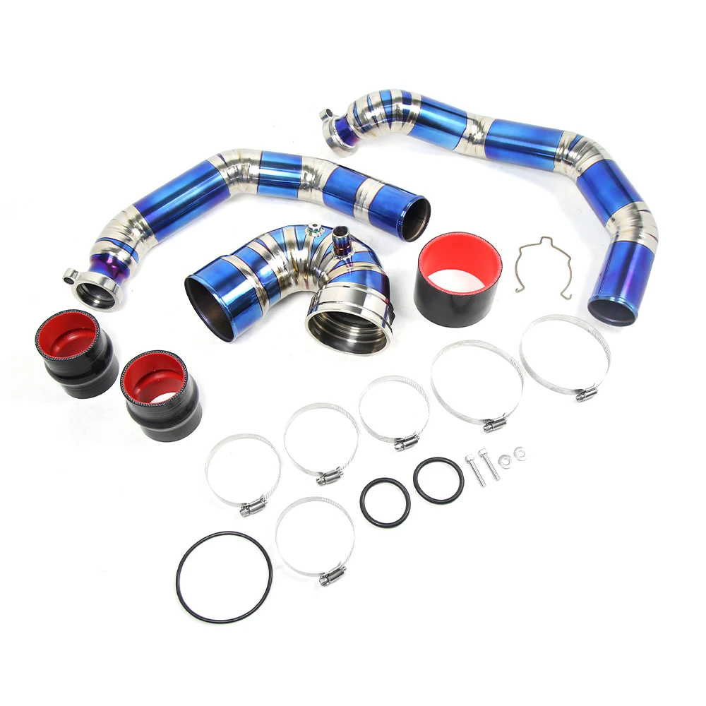 

High Performance Complete Charge Pipe Kit Intercooler Piping for BMW 2014+ M3 M4 F80 F82 F83 S55