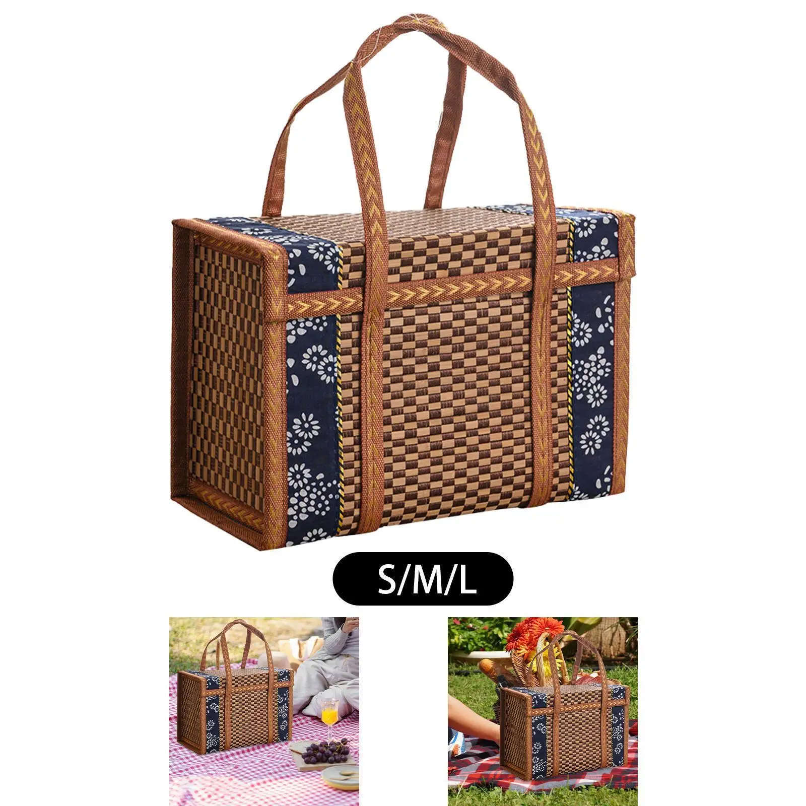 Bamboo Woven Basket… - image