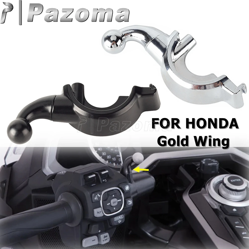 Motorcycle Handlebar Left Side Accessory Mount Holder For Honda Goldwing 1800 Accessories 18-2023 Gold Wing 1800 Tour DCT Airbag